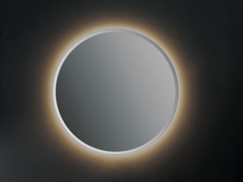 Круглое зеркало со встроенным настенным освещением Gaia Mobili Complements ARCH-00073726