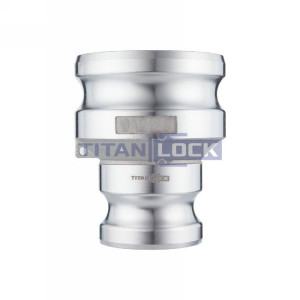 Камлок алюминиевый тип AA (переходник ниппель 2 1/2" х ниппель 3"), TL2530AAAL TITAN LOCK