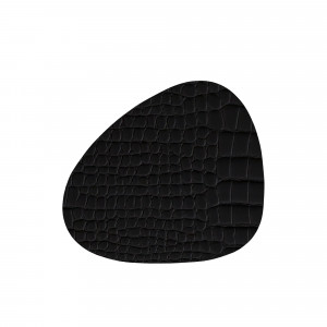 9884 CROCO black подстаканник фигурный 11x13 см, толщина 2мм;LIND DNA