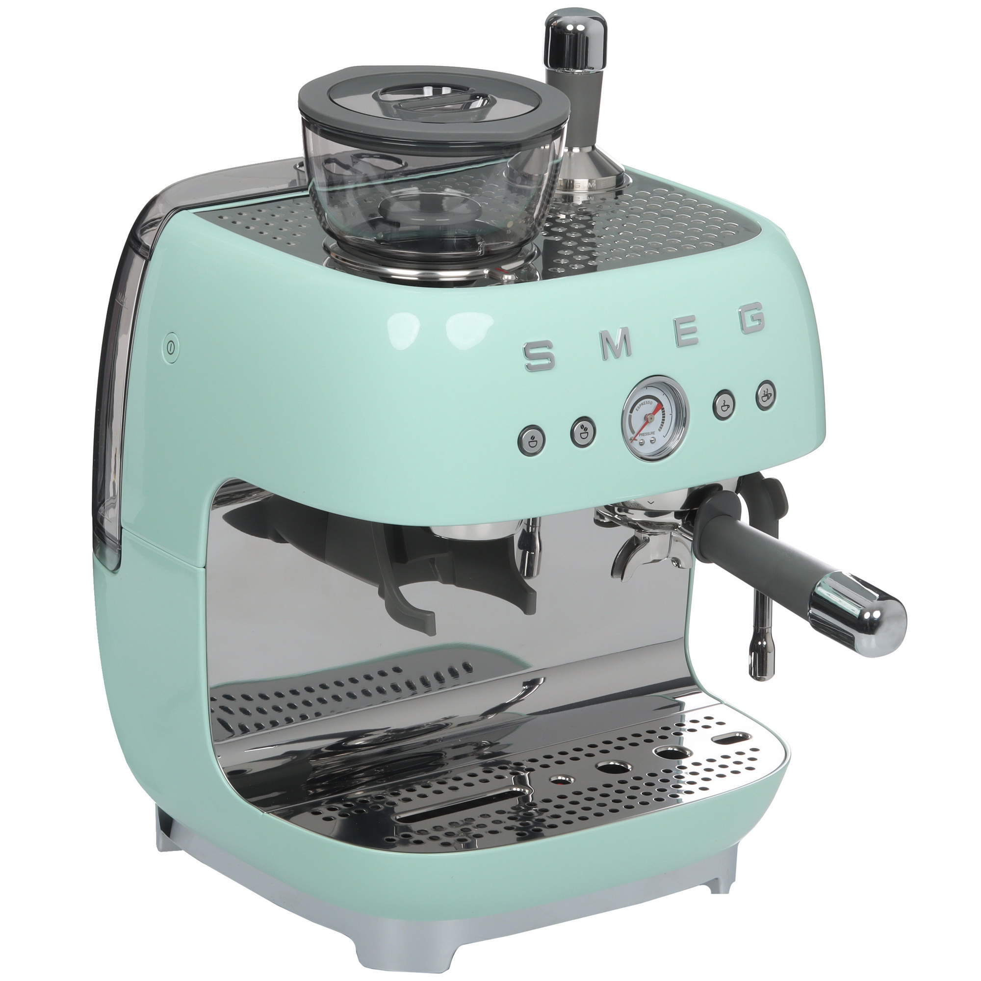 5488485 Кофеварка рожковая Smeg EGF03PGEU зеленый STDN-0134854 - Вид №8