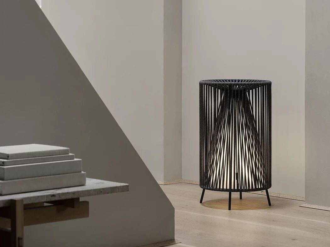 Стальная и веревочная светодиодная напольная лампа blomus Rope ARCH-00130448 - Вид №2