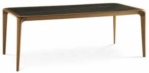 Roche Bobois Раздвижной прямоугольный стол из дерева и керамики Les contemporains