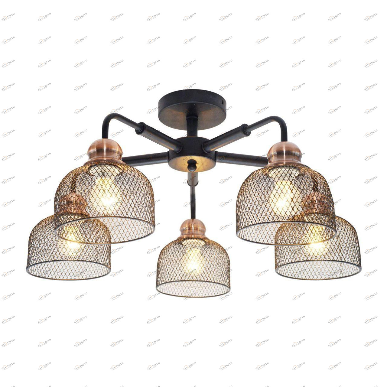 Потолочная люстра Toplight Griselda TL1158-5D TOPLIGHT GRISELDA 184556 Медь 