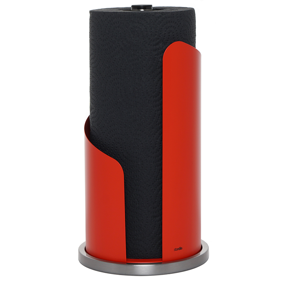 242106 Держатель для бумажных полотенец красный-матовый Stardis  - Вид №2