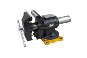 18624451 Многофункциональные слесарные тиски с поворотом OLYMPIA-Tools 5" 38-644 NIKONA