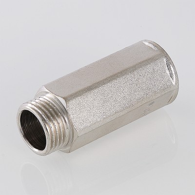 VTr.197.N.0420 Фитинг резьбовой – удлинитель Valtec 1/2" х 20 мм  - Вид №7