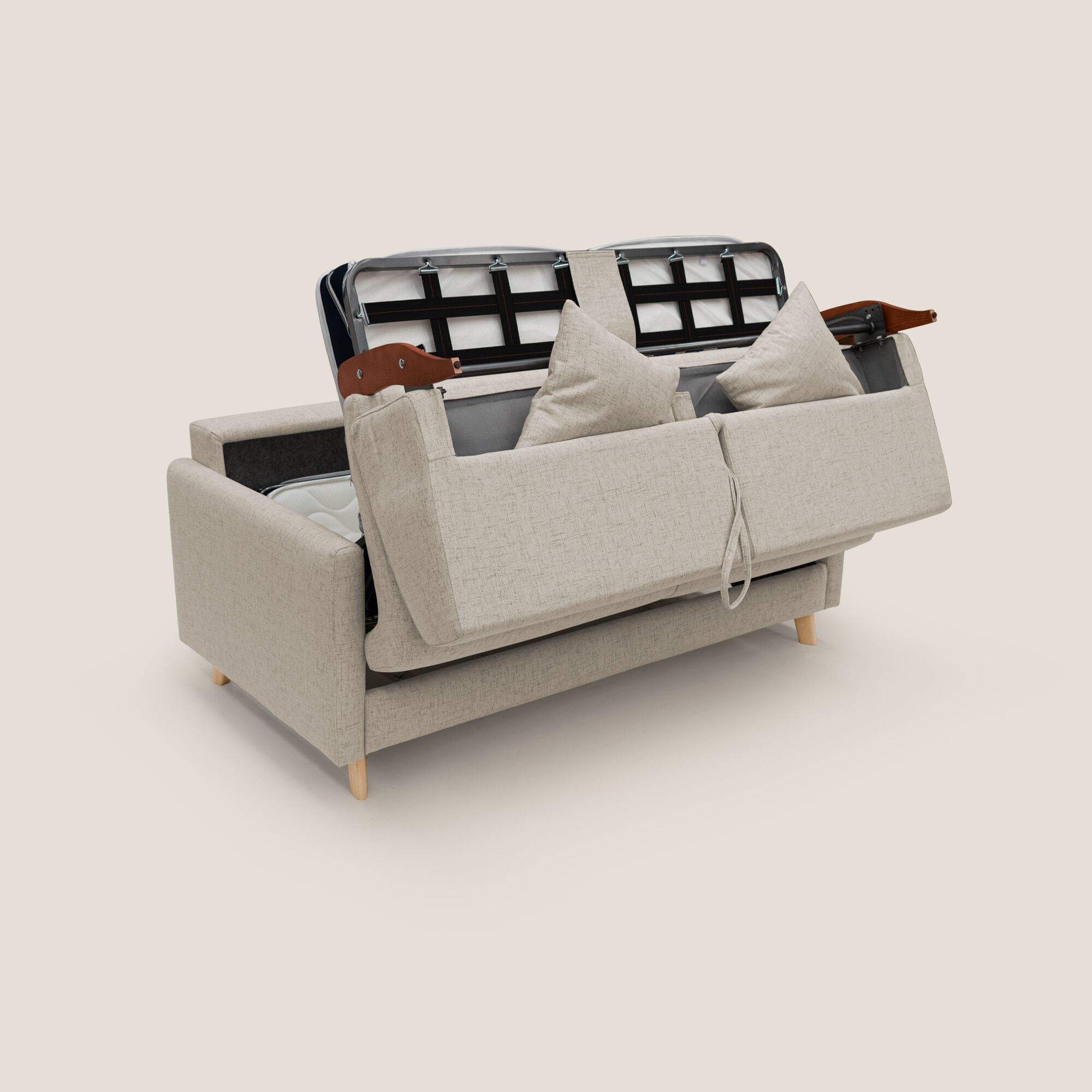 Ткань раскладной диван-кровать Divani.Store EDGAR ARCH-00124215 - Вид №40