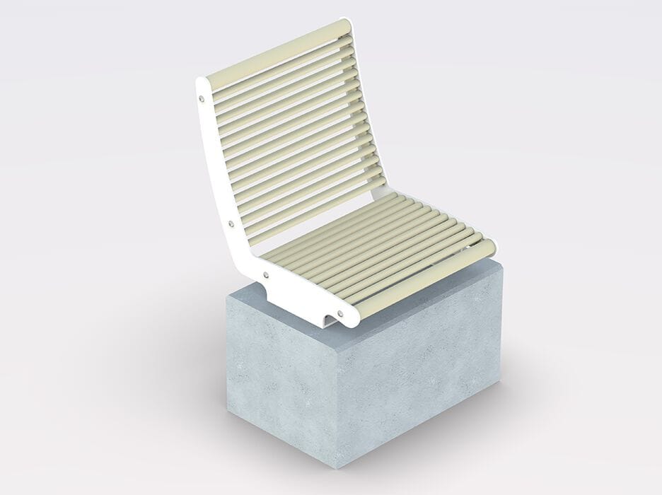 Одноместное сиденье со спинкой DIMCAR Панама ARCH-00076207