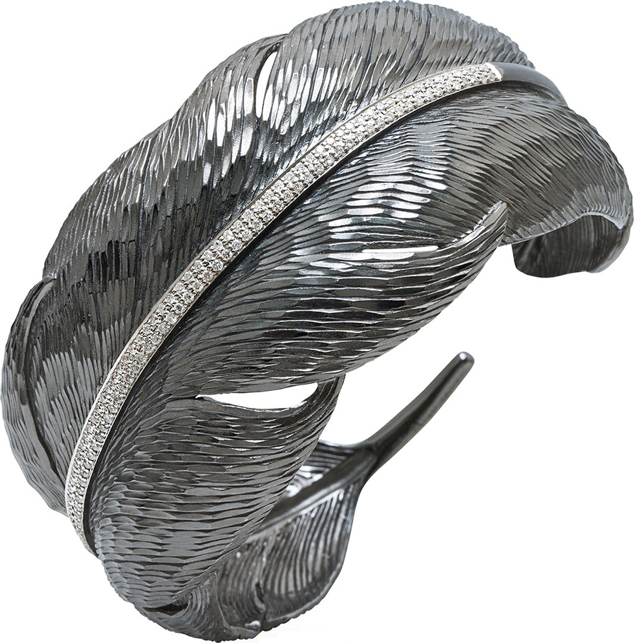 10592454 Michael Aram Браслет "Перо" (серебро, 925пр) Серебро 925 