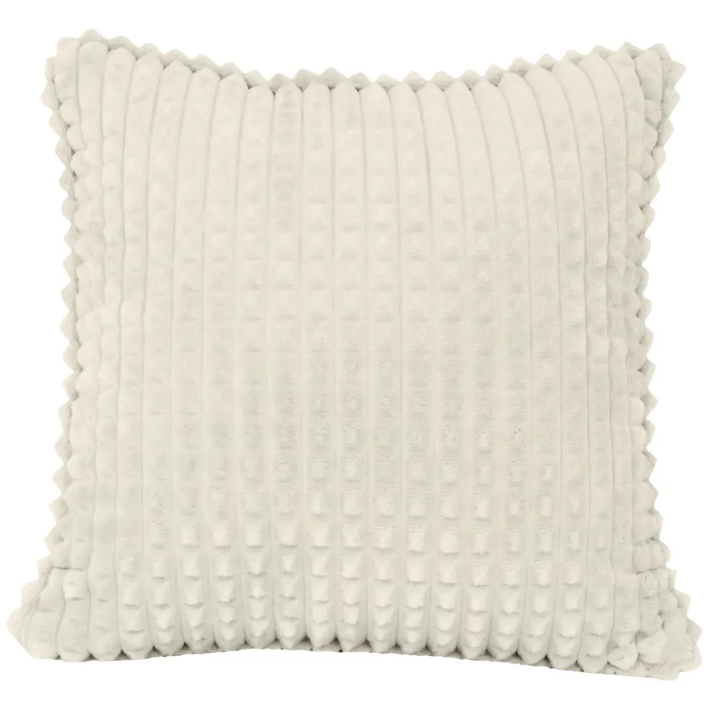 Подушка декоративная Плюш 40х40 см кремовая LINEN WAY STLM-2004099