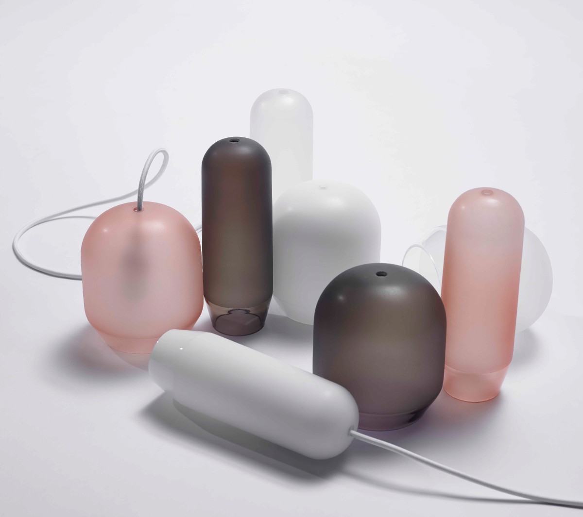 Ex.T Raso small Подвесной светильник из серого стекла EXRASOS/GREY - Вид №2