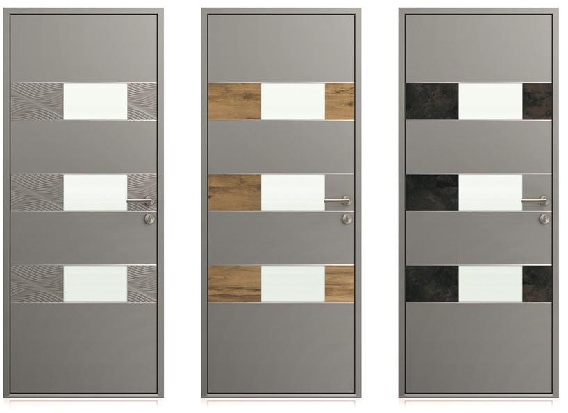 K•LINE Алюминиевая входная дверь sun-id-1429585 - Вид №3