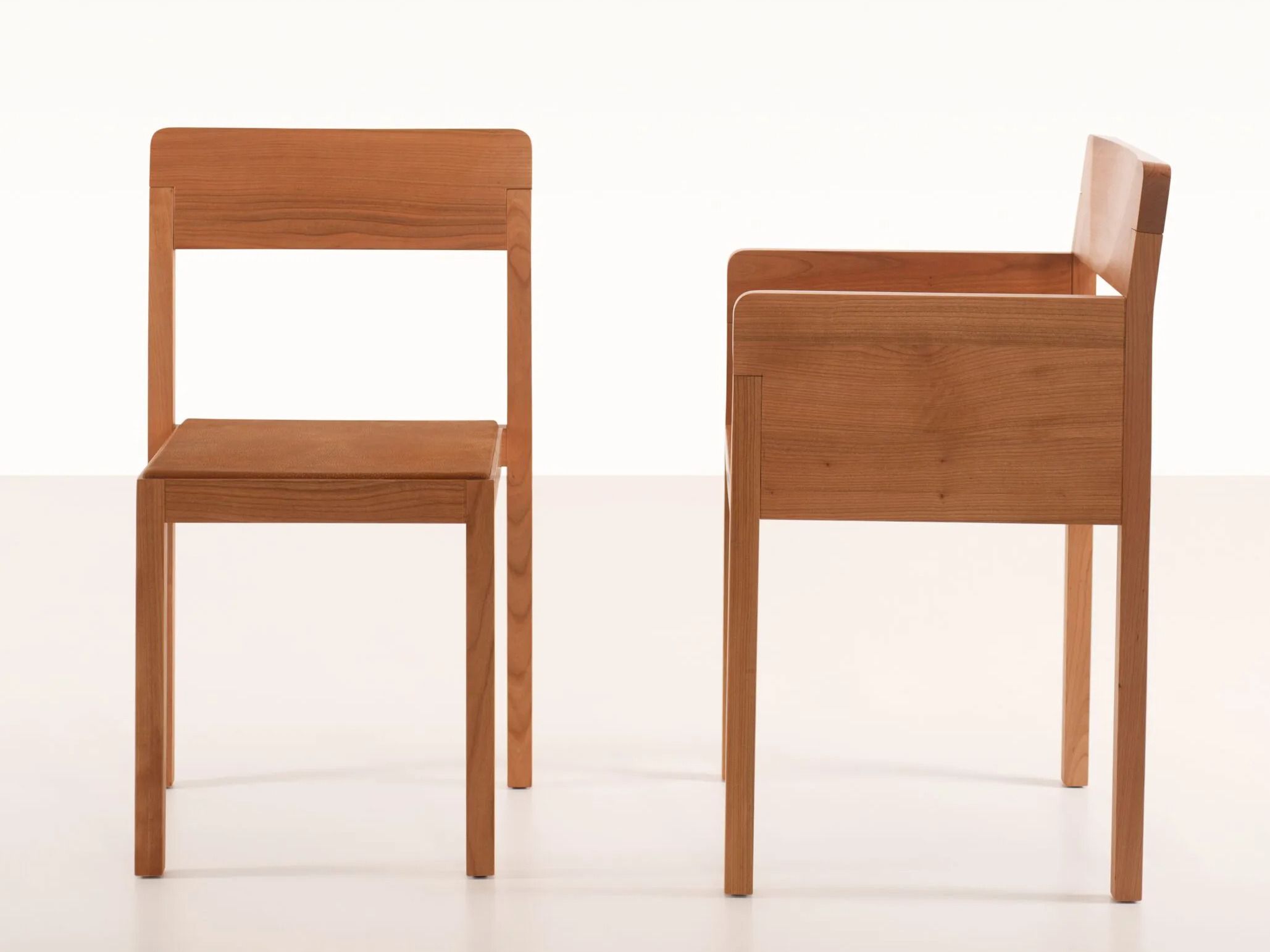 Деревянный стул с подлокотниками Tacchini Klotski ARCH-00080164 - Вид №1