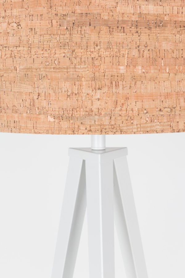 Лампа напольная Tripod Cork, бежевая Zuiver 5100049 - Вид №8