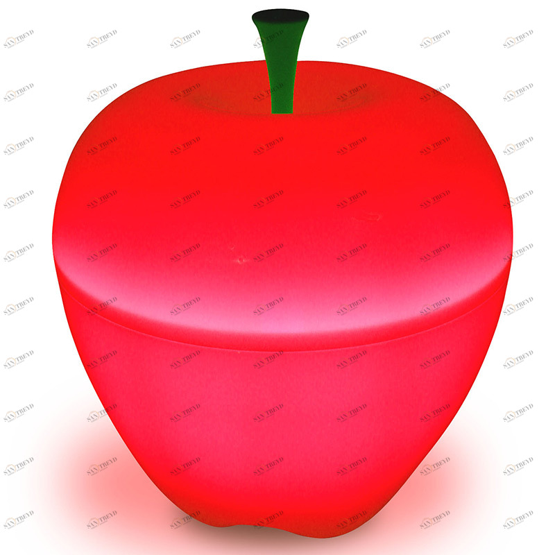 Лампа happle мини красная QL10035-RD QUALY СТАТУЭТКА 254107 Красный;яркие 