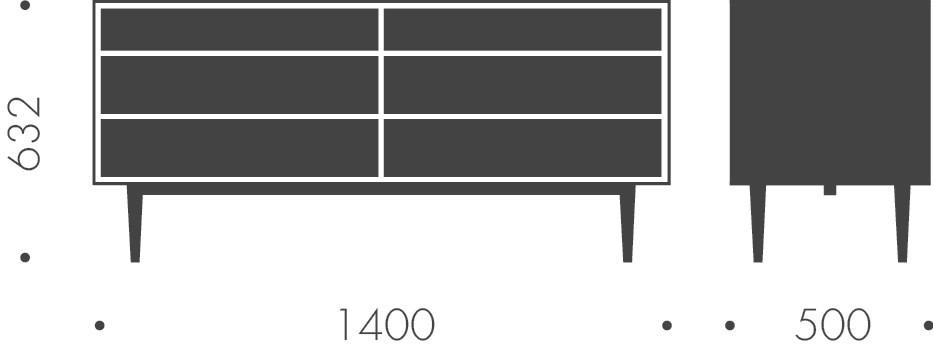 Heavens Лакированный комод из дуба Eden sun-id-1422010 - Вид №11