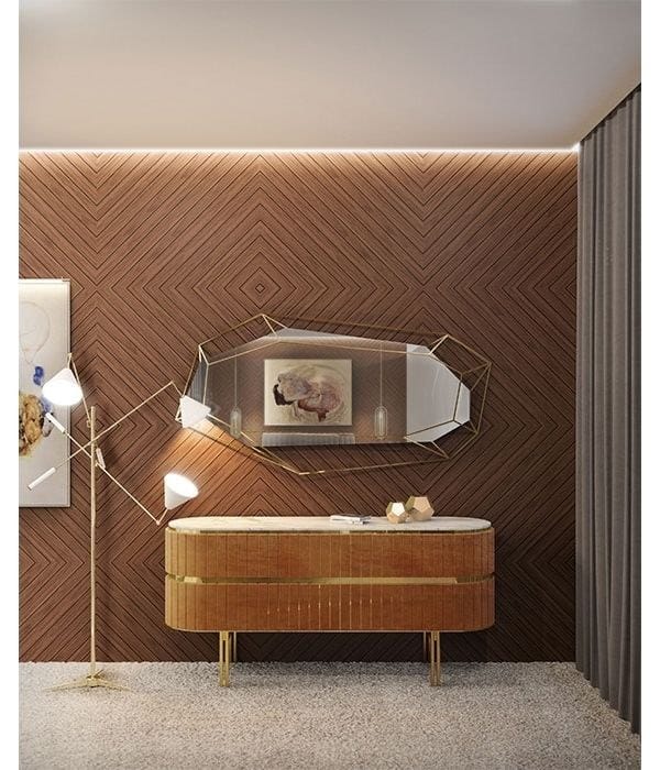 Настенное зеркало Essential Home DIAMOND ARCH-00033634 - Вид №5