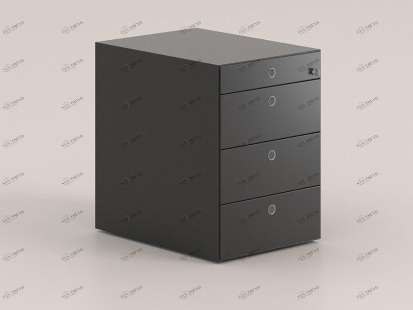 FANTONI Офисный ящик с замком Mèta F53psn13 Meta