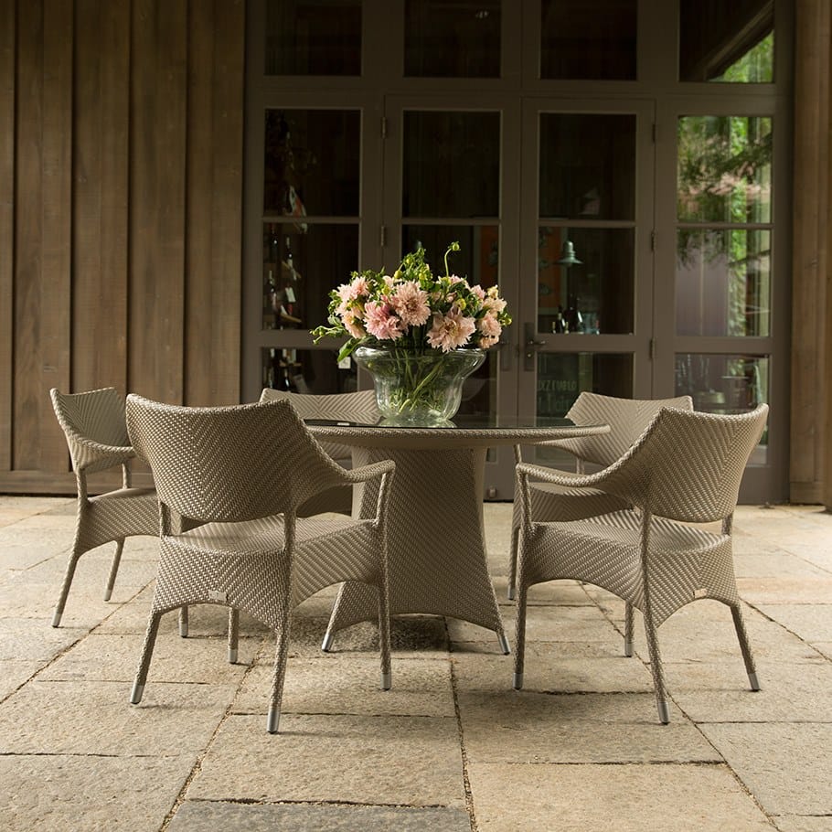 Круглый садовый стол в JanusFiber® JANUS et Cie Amari ARCH-00083452 - Вид №2