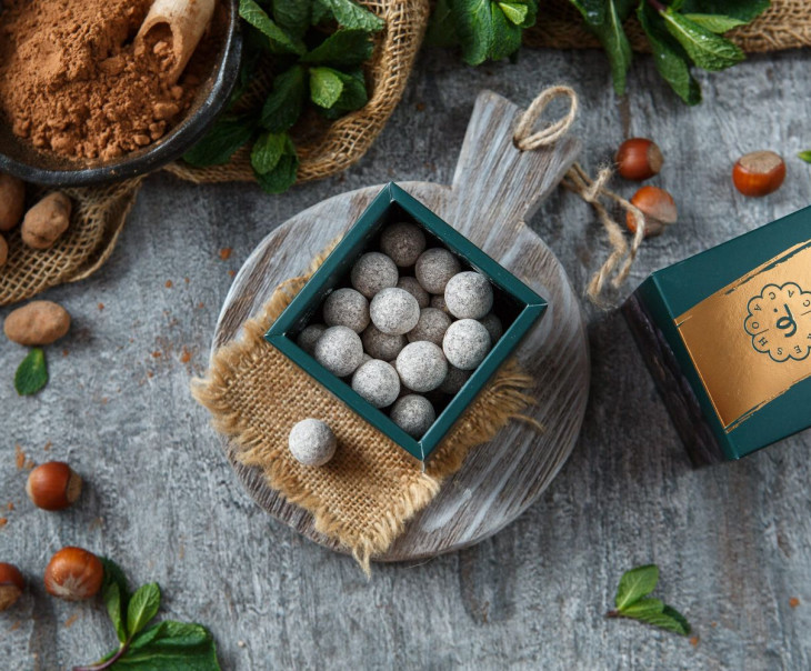 5558 Фундук в шоколаде, 100 г Вкусляндия  - Вид №1