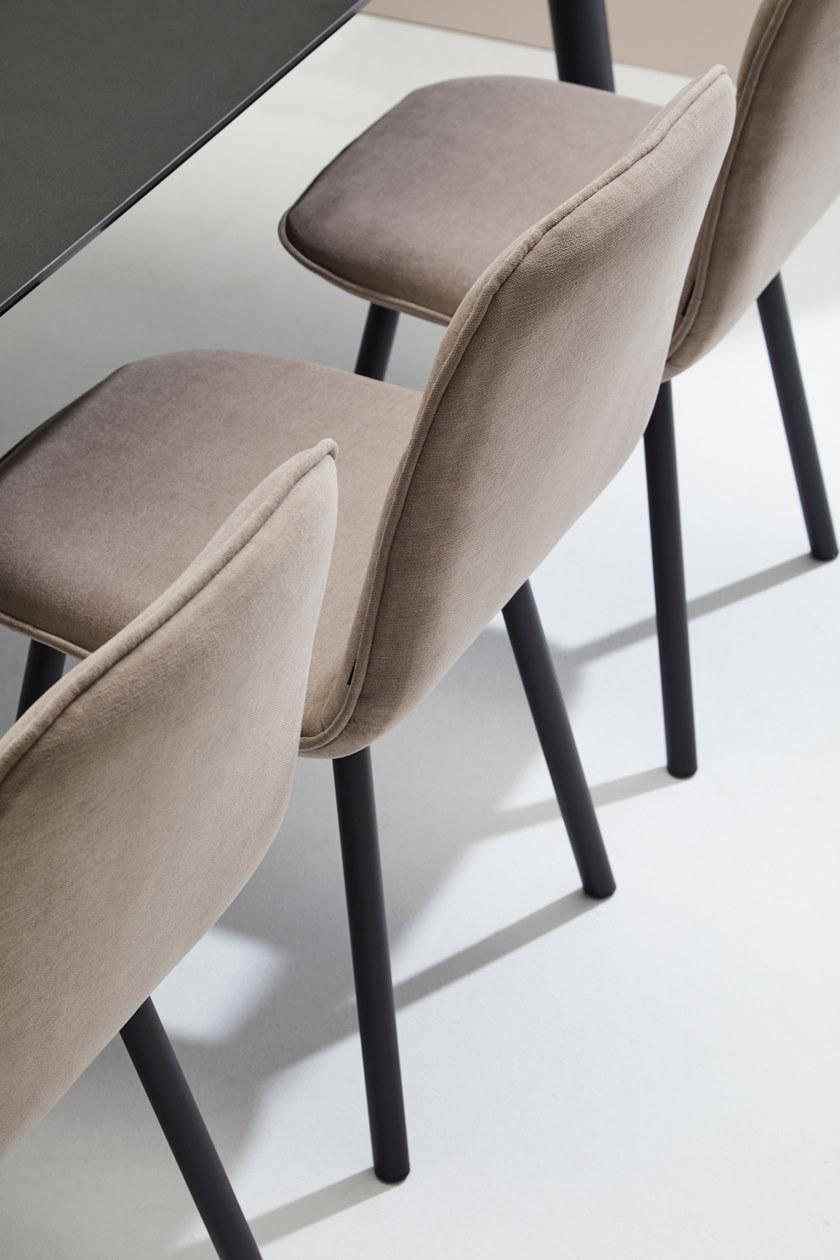 MOBLIBERICA Стул из мягкой ткани Köln sun-id-1395884 - Вид №11