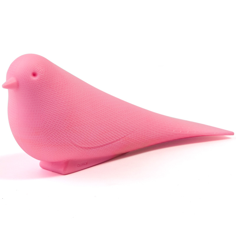 QL10095-PK Подпорка для двери dove розовая Qualy 