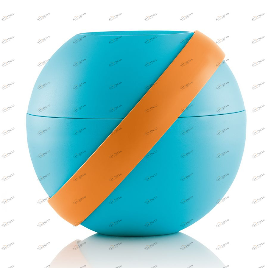 Ланч-бокс Zero Chilled для салатов бирюзовый Guzzini 100101166