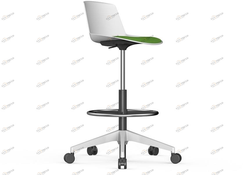 ACTIU 5-спицевый поворотный табурет на колесиках Noom sun-id-1403839