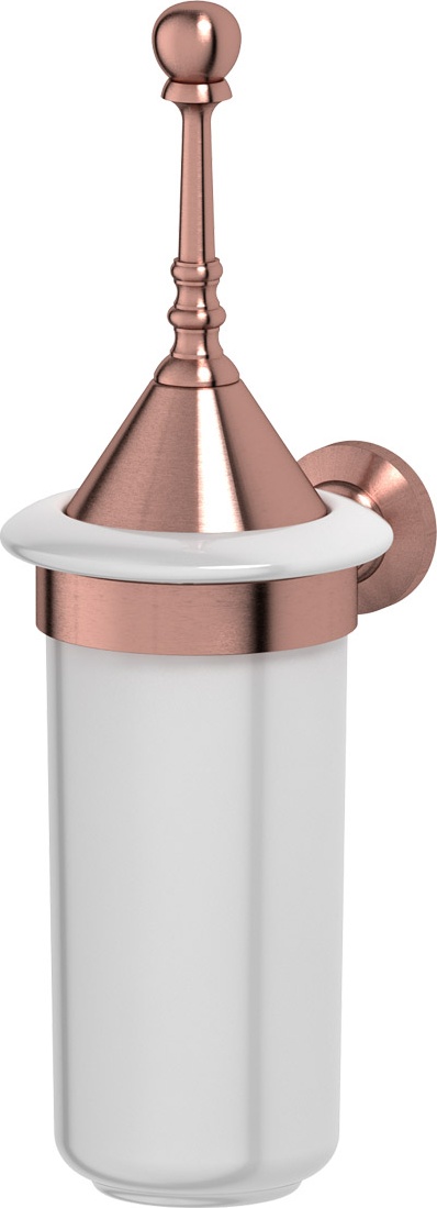 STI 624 Держатель с туалетным ершом с крышкой 3SC STILMAR ANTIQUE COPPER Treesseci 3SC