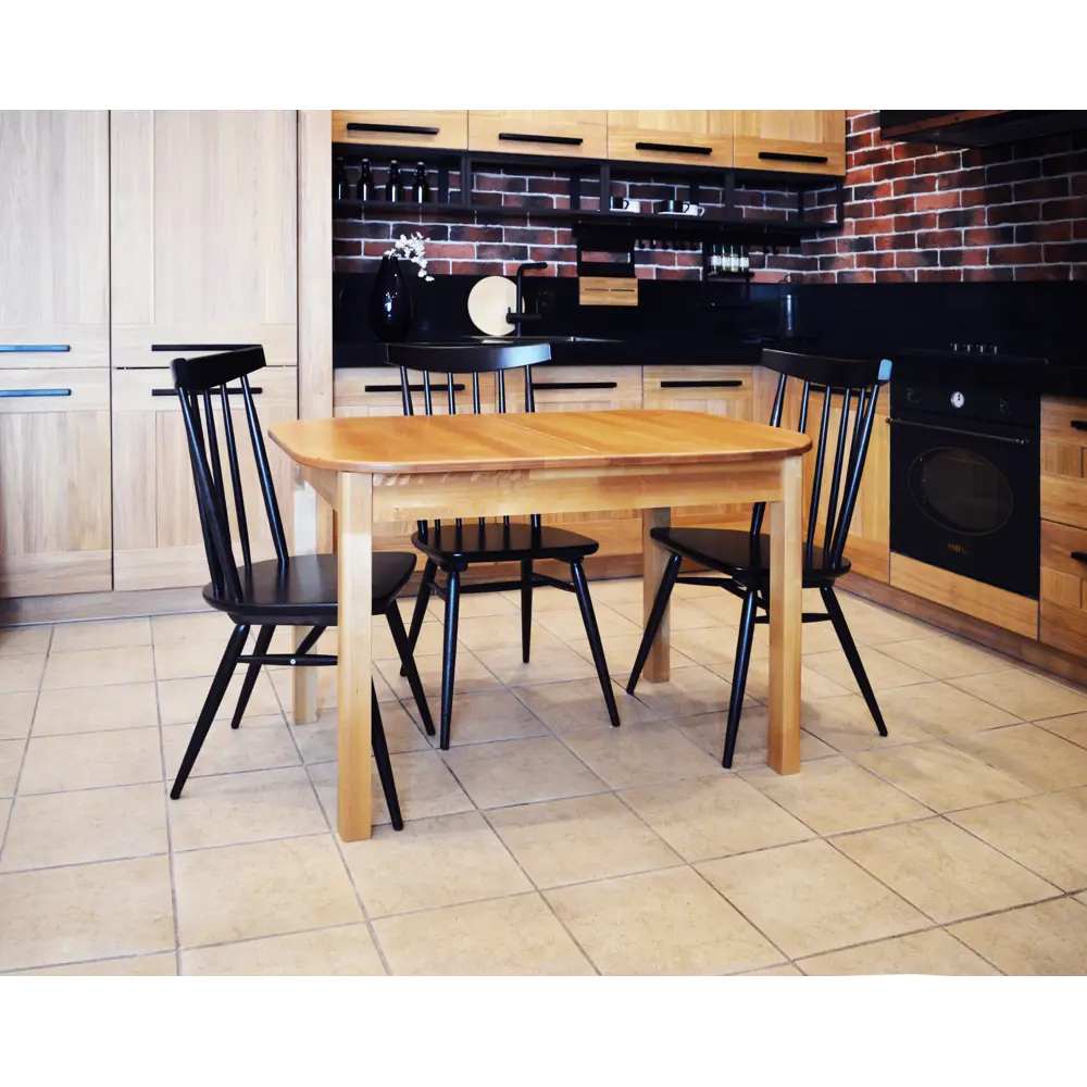 Стол кухонный овальный Delinia Тулуза 75х120 см дерево цвет массив 82725644 STLM-2178325 - Вид №9