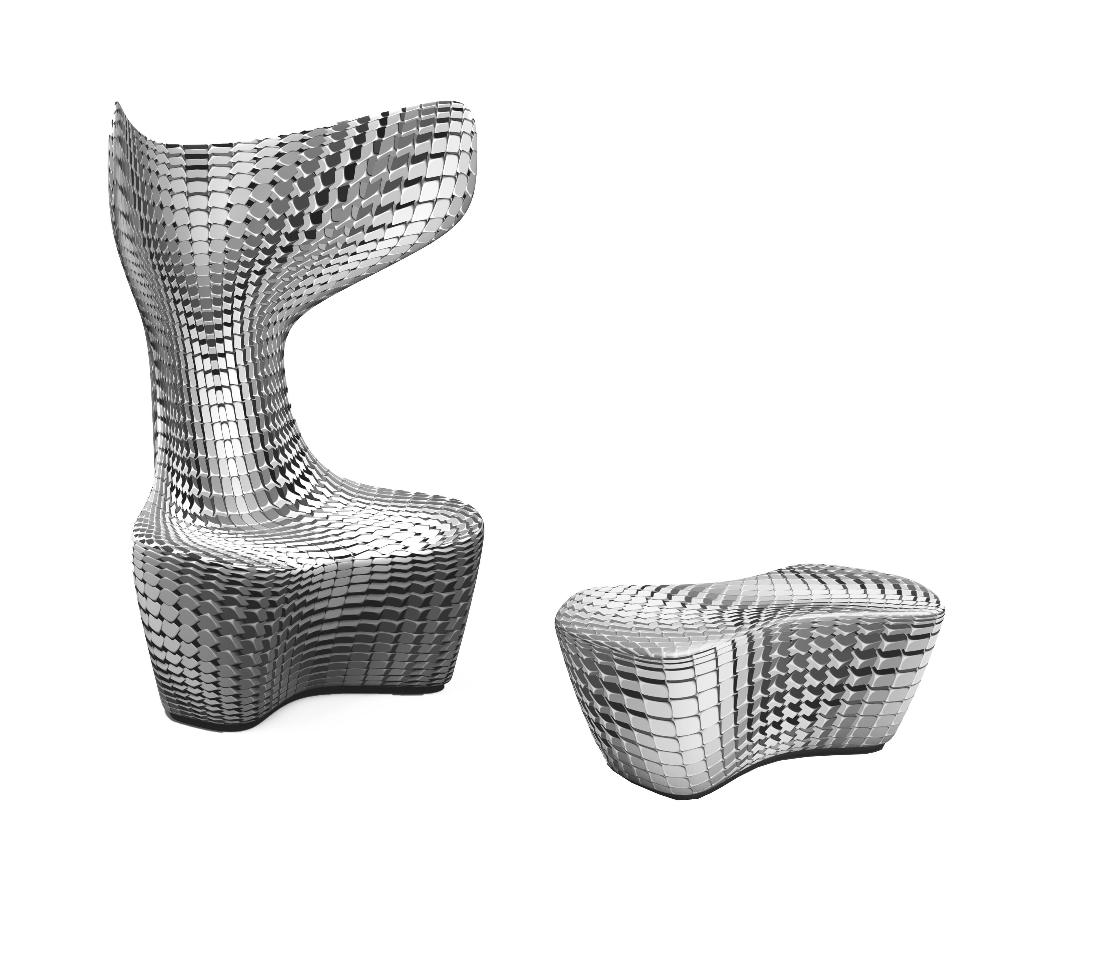 Ткань пуф CAPPELLINI Drum ARCH-00152552 - Вид №1