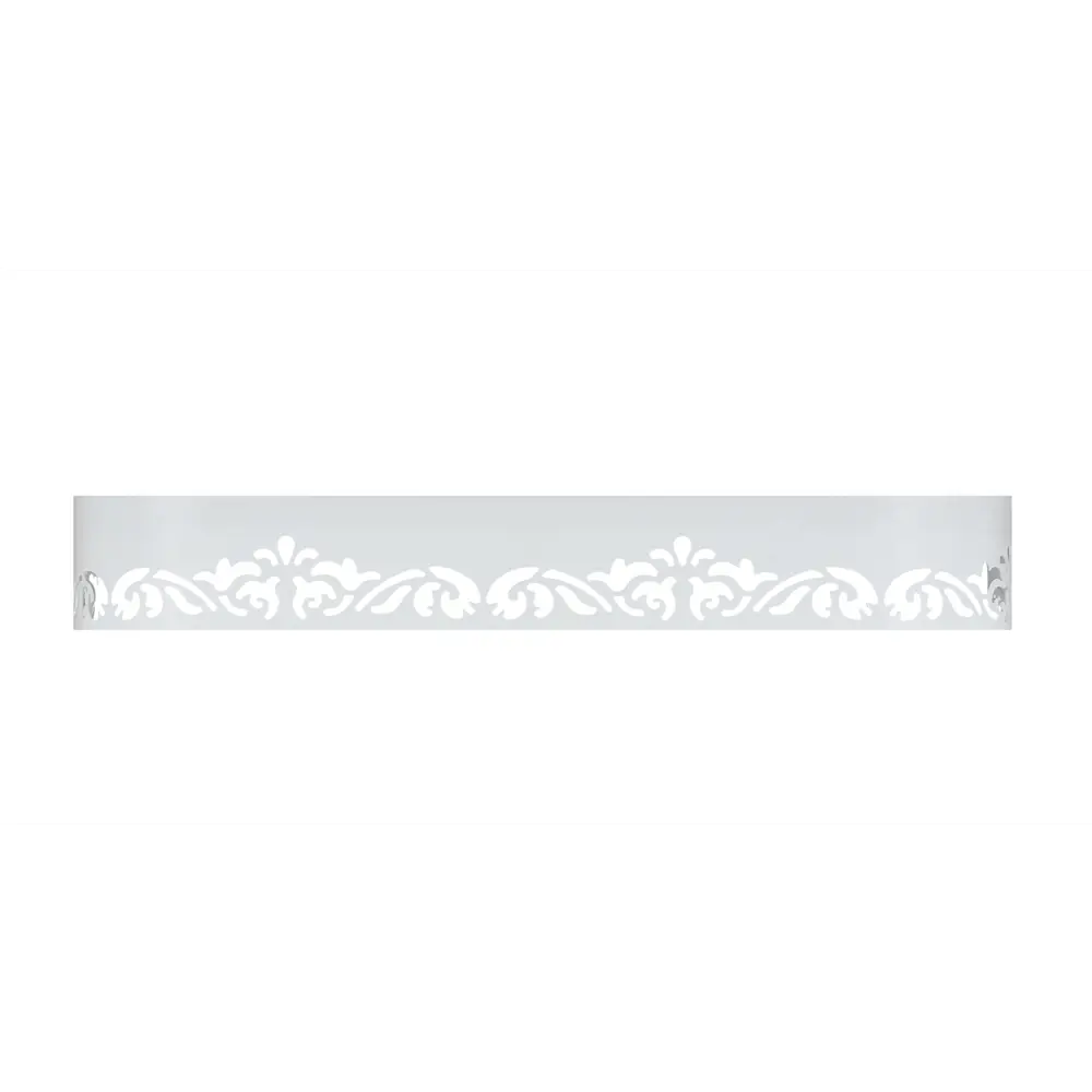 Бленда для карниза "Лиана" ПВХ цвет белый глянец DOMLEGRAND STLM-2046300