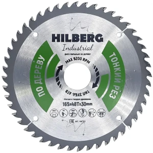 88890931 Диск пильный по дереву Hilberg HWT163 48Т 165x30x1.6 мм STLM-1517035