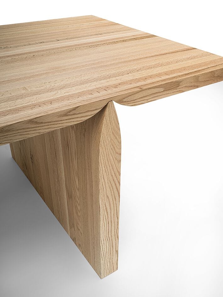 Прямоугольный стол из массива дерева Riva 1920 LIBRA ARCH-00001934 - Вид №1