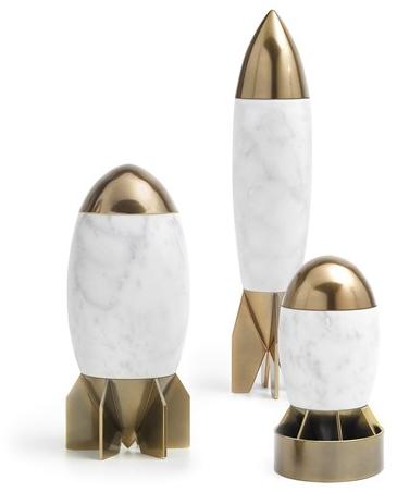 JCP UNIVERSE Мраморная ваза Lav sun-id-1508190 - Вид №3