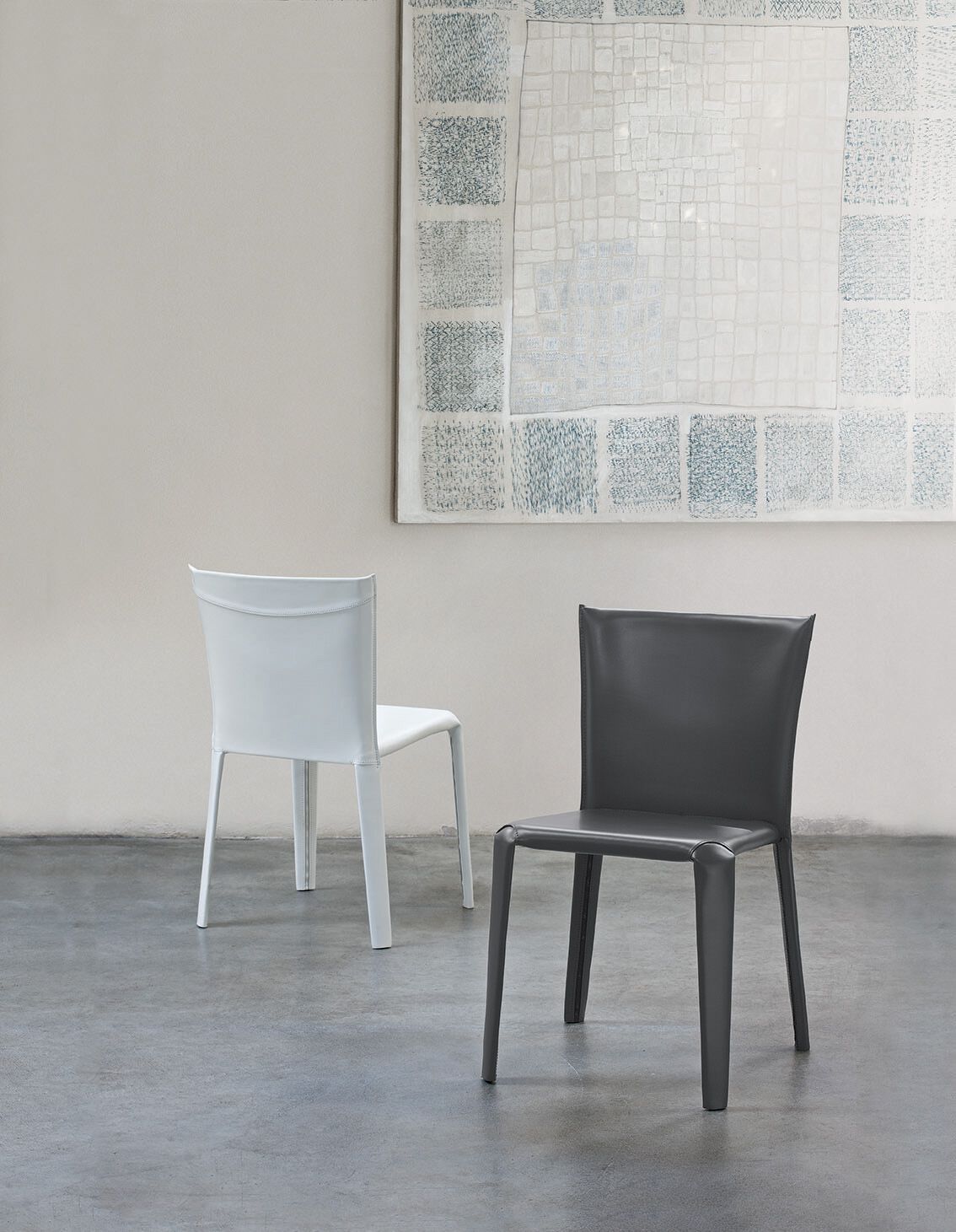 Кожаный стул Bontempi Casa CLARK ARCH-00133511 - Вид №1