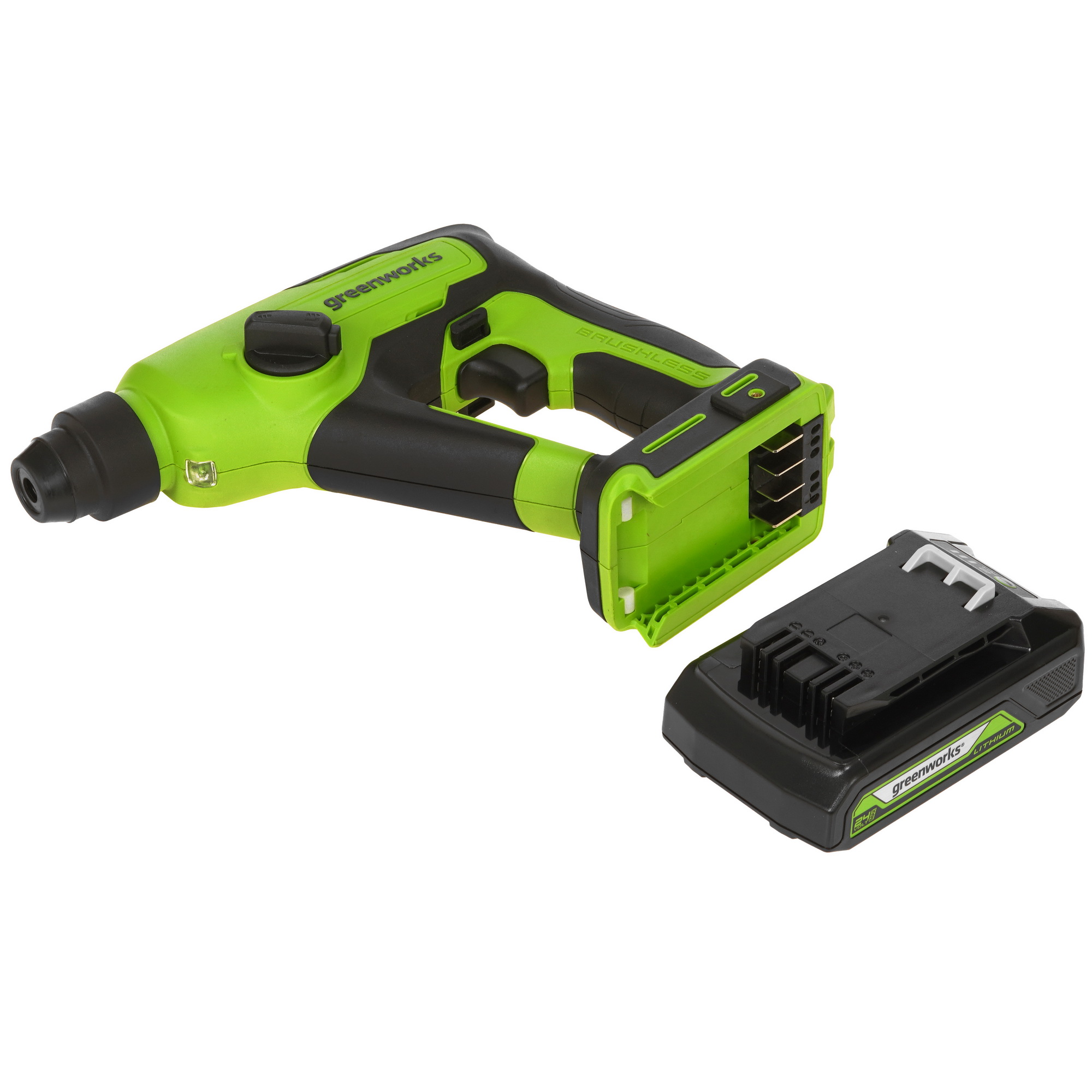 Перфоратор GreenWorks GD24SDS1K2 24V 9089793 STDN-0027333 - Вид №5