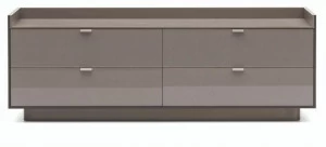 Minotti Деревянный лакированный комод Darren