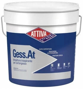 ATTIVA Моющаяся краска на водной основе для гипсокартона Smalti e pitture