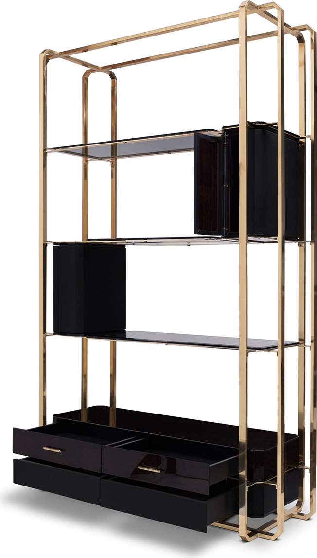 Книжный шкаф LUXXU Waltz 309