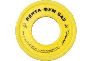 15534612 ФУМ лента GAS 12 мм х 0,1 мм х 10 м ИС.130218 MasterProf