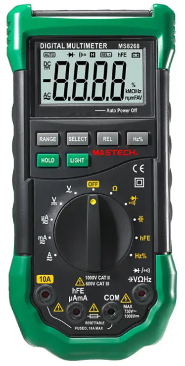 90449355 Мультиметр профессиональный Mastech MS8268 STLM-0844631