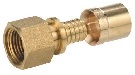 90159879 Штуцер с внутренней резьбой PEXY Max латунь 20x2.8 - 3/4" STLM-0120347 COMAP