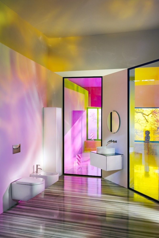 H4054110341401 Шкафчик, 1 ящик, совместим с раковиной-чашей 812340, 812341, 812342, 812343, с отверстием в центре LAUFEN PRO - Вид №10