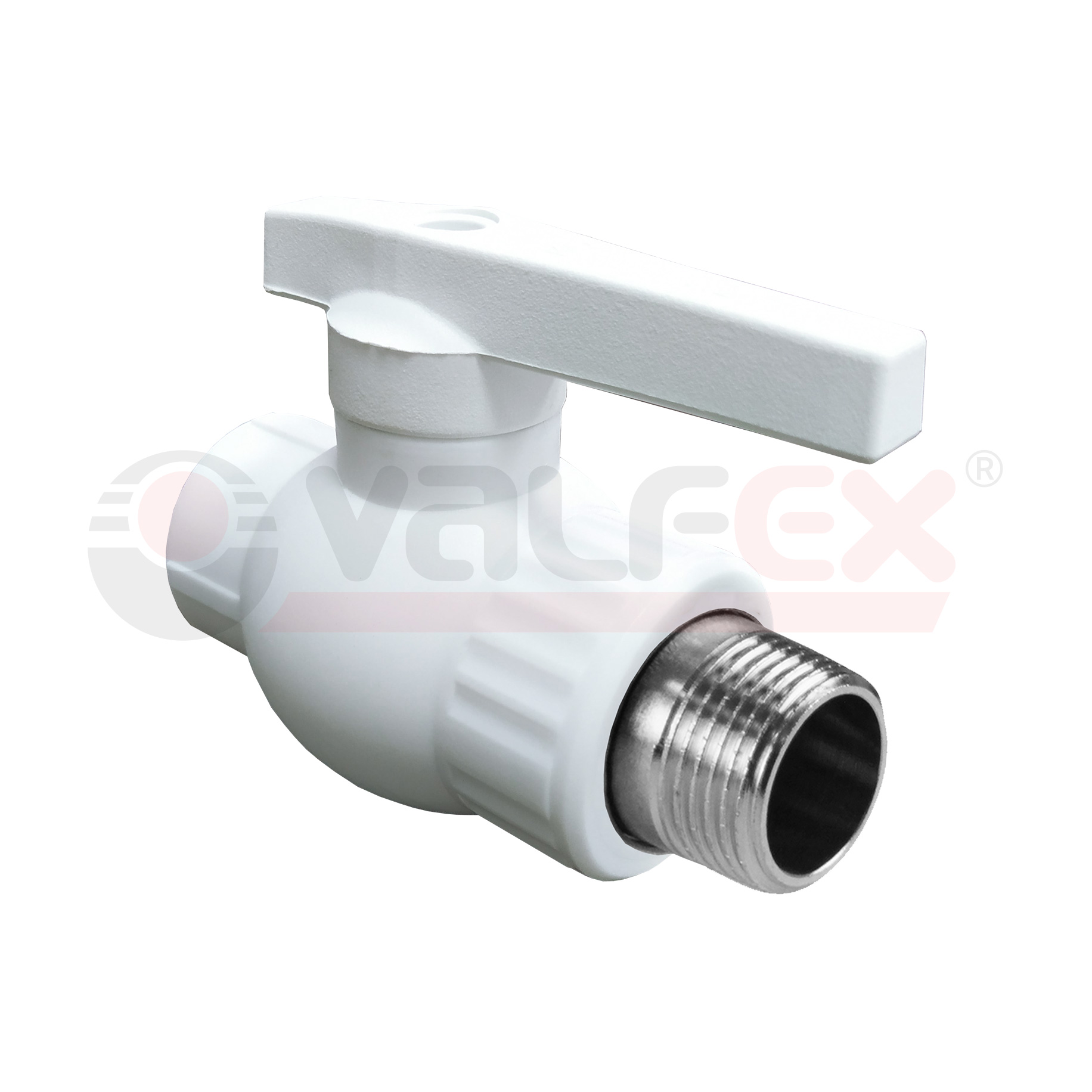 10144225Г Valfex Кран шаровой комбинированный (наружная резьба) 