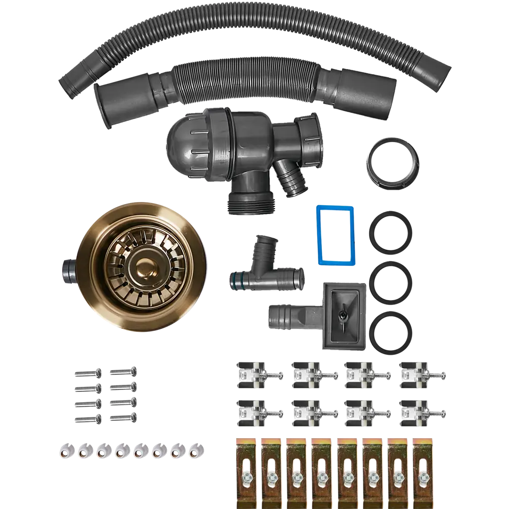 Кухонная мойка DELINIA М7G золото 20×40 см с увеличенной гарантией 89337711 M7G STLM-1376227 - Вид №4