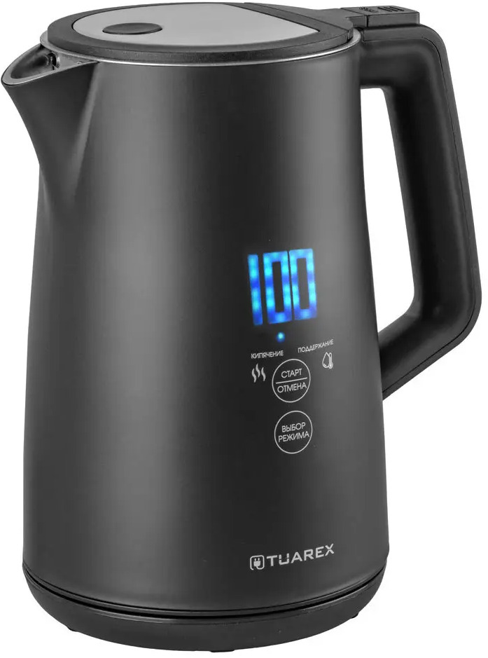 91577492 Электрический чайник Tuarex TK-8005 1.7 л пластик и металл цвет черный STLM-0874626