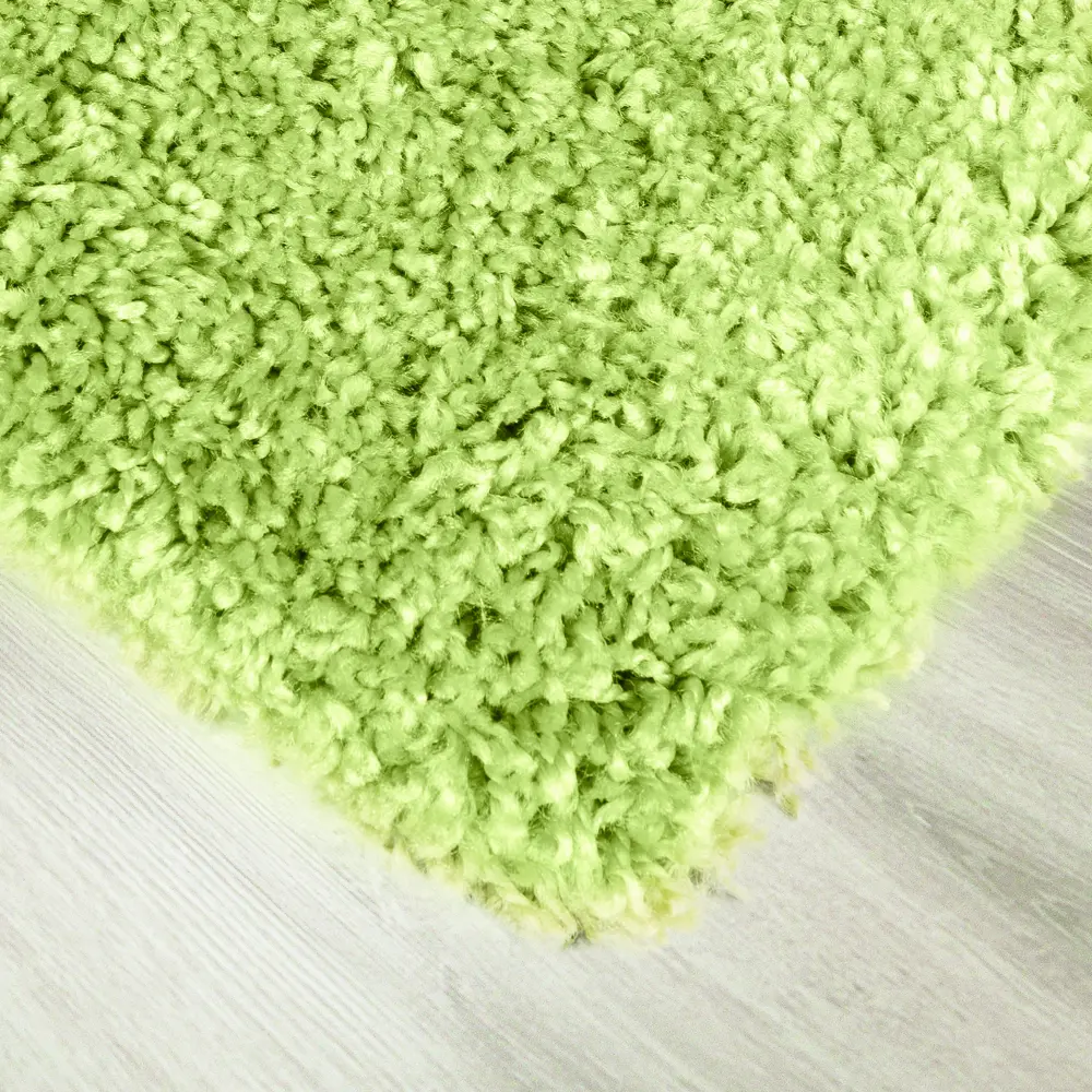 Ковер полипропилен Шагги Тренд 100x200 см цвет зеленый MERINOS STLM-2079968 - Вид №1