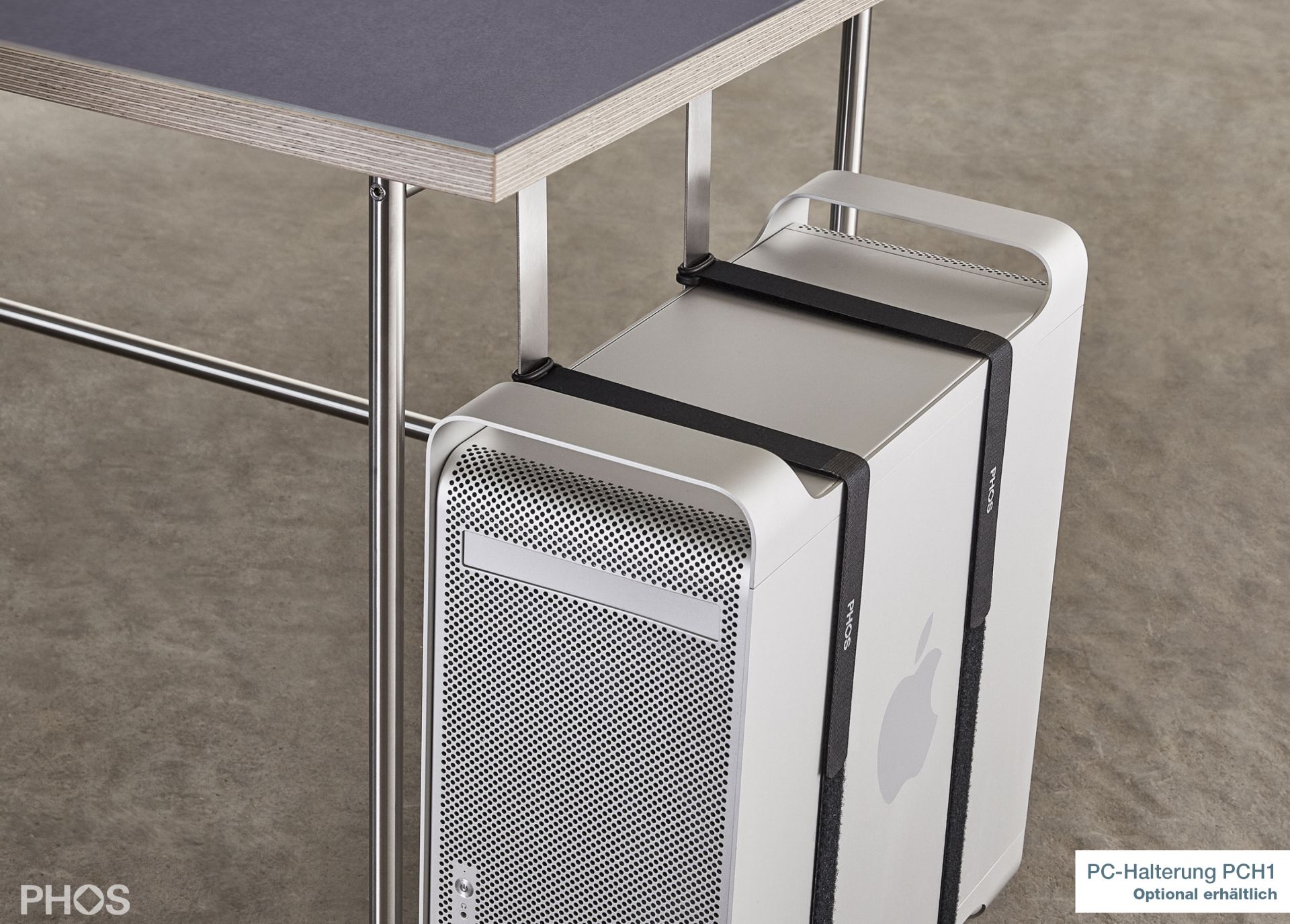 KATI-S1-160x80-L4178 Стол Карлсруэ - письменный стол со столешницей из линолеума - 160 х 80 х 75 см. PHOS  - Вид №7