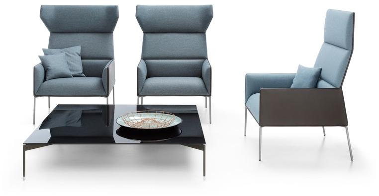 profim Кресло с обивкой из ткани с подлокотниками Chic air sun-id-1499647 - Вид №2